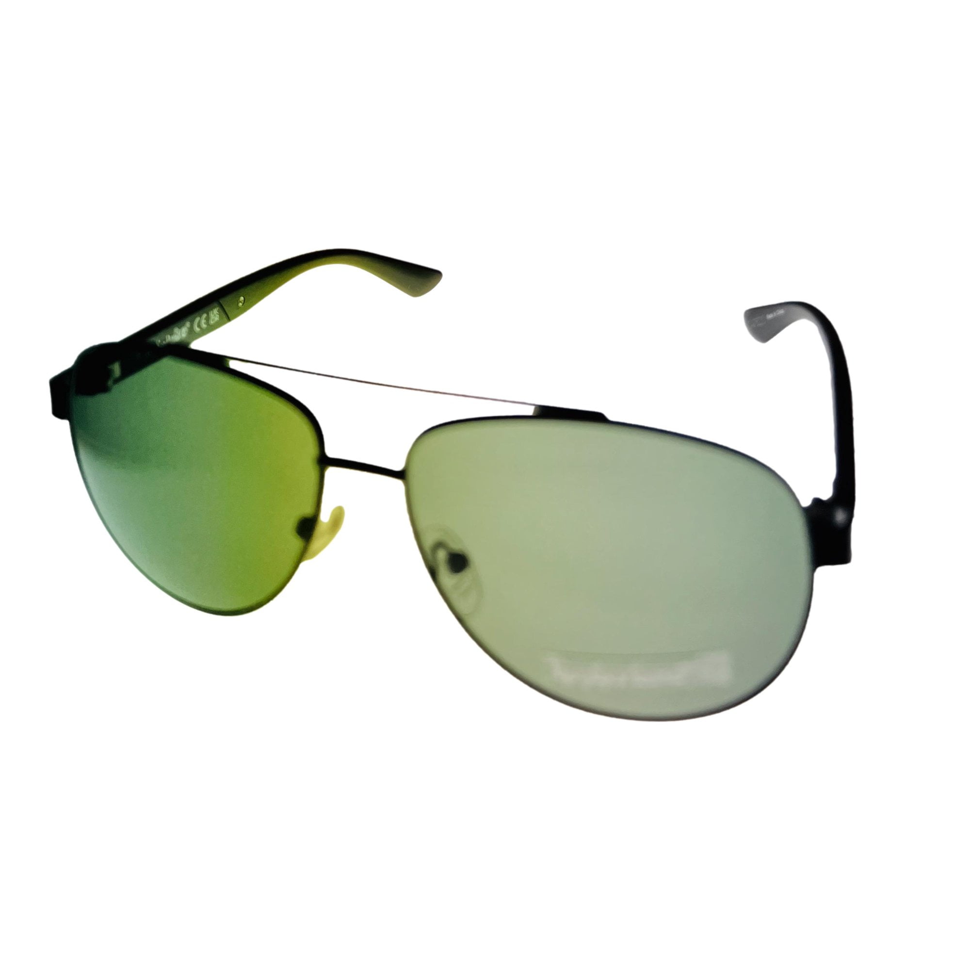 Timberland TB9098 02R Matte Black Aviator Metal Polarized Sunglasses  60-14-140 | eBay